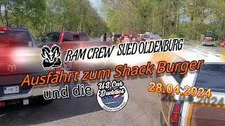 Ausfahrt zum Shack Burger am 28.04.2024 [4K] [Aktuell] [Treffen]