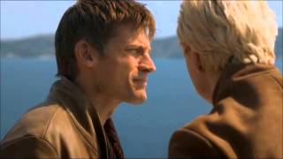 Game of Thrones 4x01- Brienne and Jaime Scene