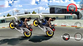 Super excited video game Xtreme motorbike R15 driving US morokan video gamingasif777