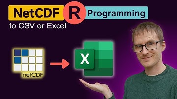 How to write a data from a NetCDF file to a CSV or Excel file using R