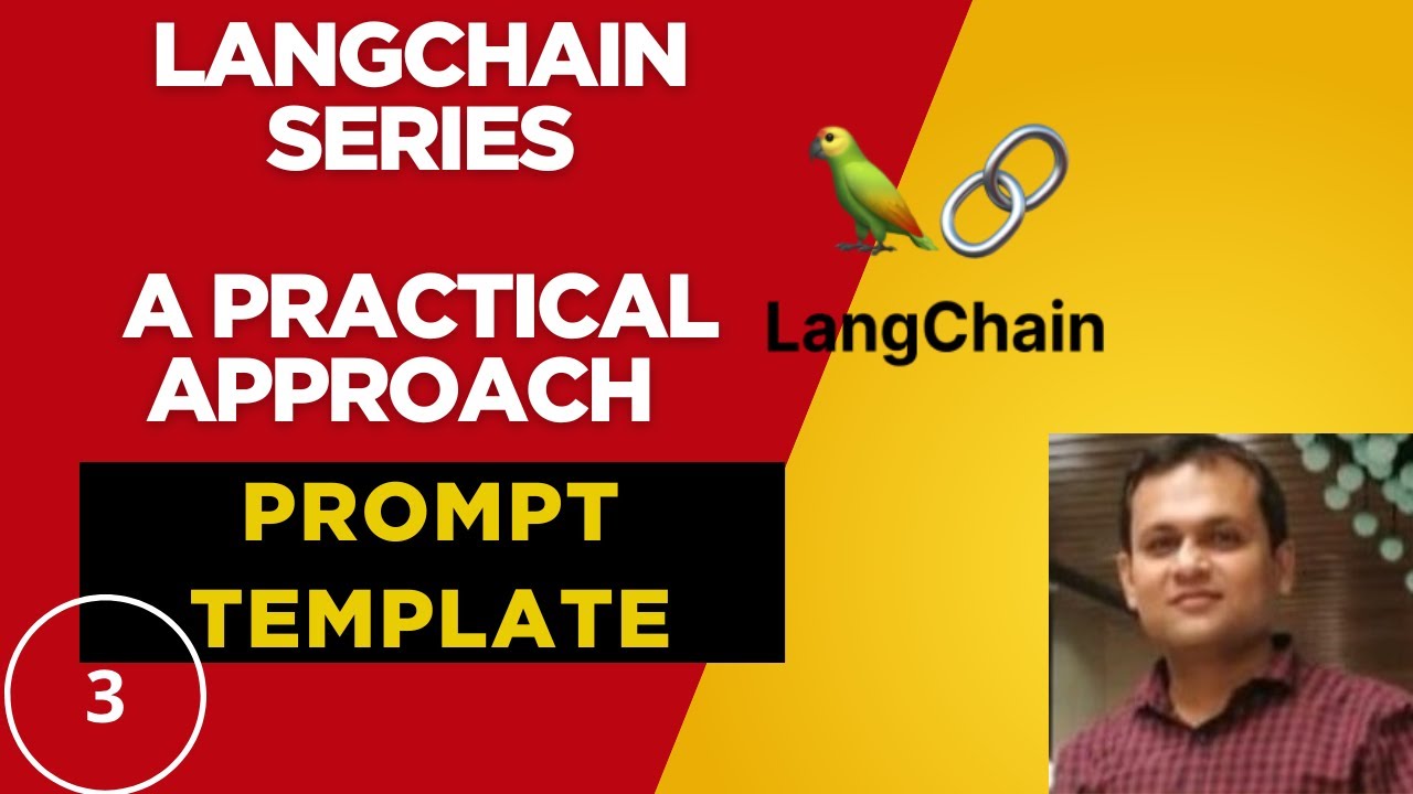 3. Langchain Prompt Template | Langchain Course - YouTube