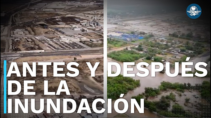 Devastada, así luce desde el aire la zona afectada por las inundaciones en Texas