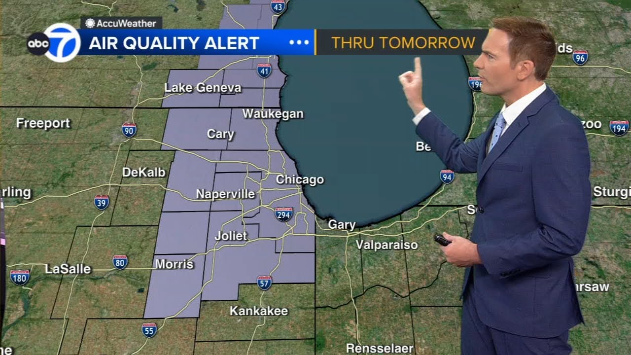 Air quality alert extended through Thursday for parts of Chicago area ...