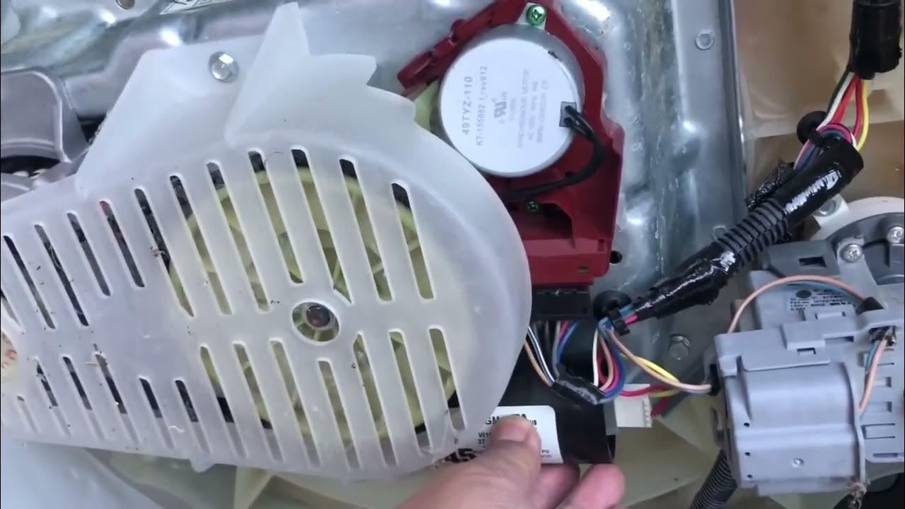 Kenmore Washer does not spin or spin low speed repair YouTube