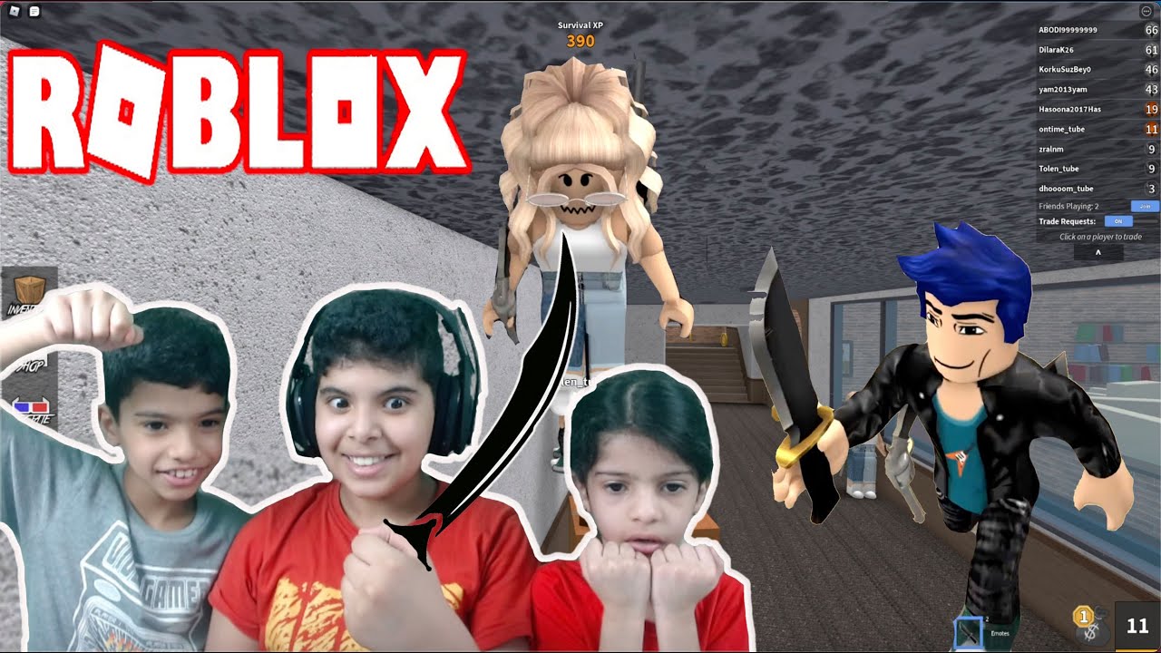 من القاتل المحترف فى لعبة roblox 🔥😱