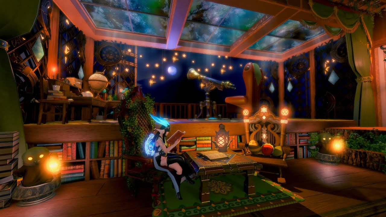 Astrologian's Abode - FFXIV House tour - YouTube