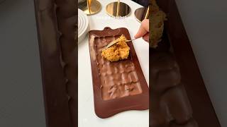 Дубайский шоколад с арахисовой пастой#dubaichocolate #chocolate