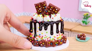 [Mini Cake ] Chocolate Bar Sprinkle Cake: StepbyStep Guide | Mini Bakery
