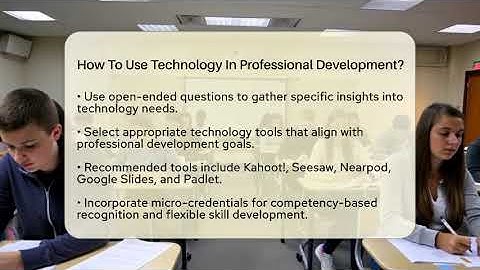 How To Use Technology In Professional Development? - Aspiring Teacher Guide