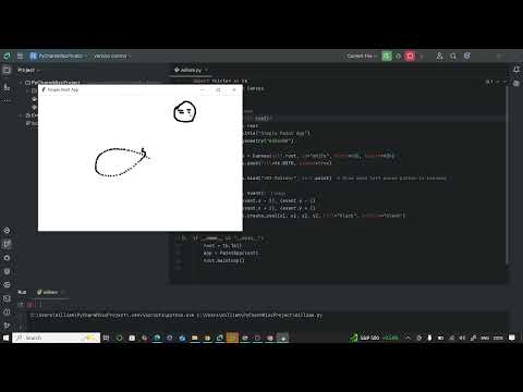 🎨 "Build a Simple Paint App in Python | Tkinter Drawing Tutorial"