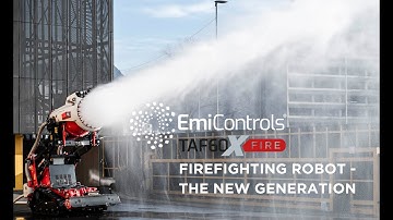The new Firefighting Robot TAF60X: maximum Flexibility when fighting Fires thanks to Head Monitor