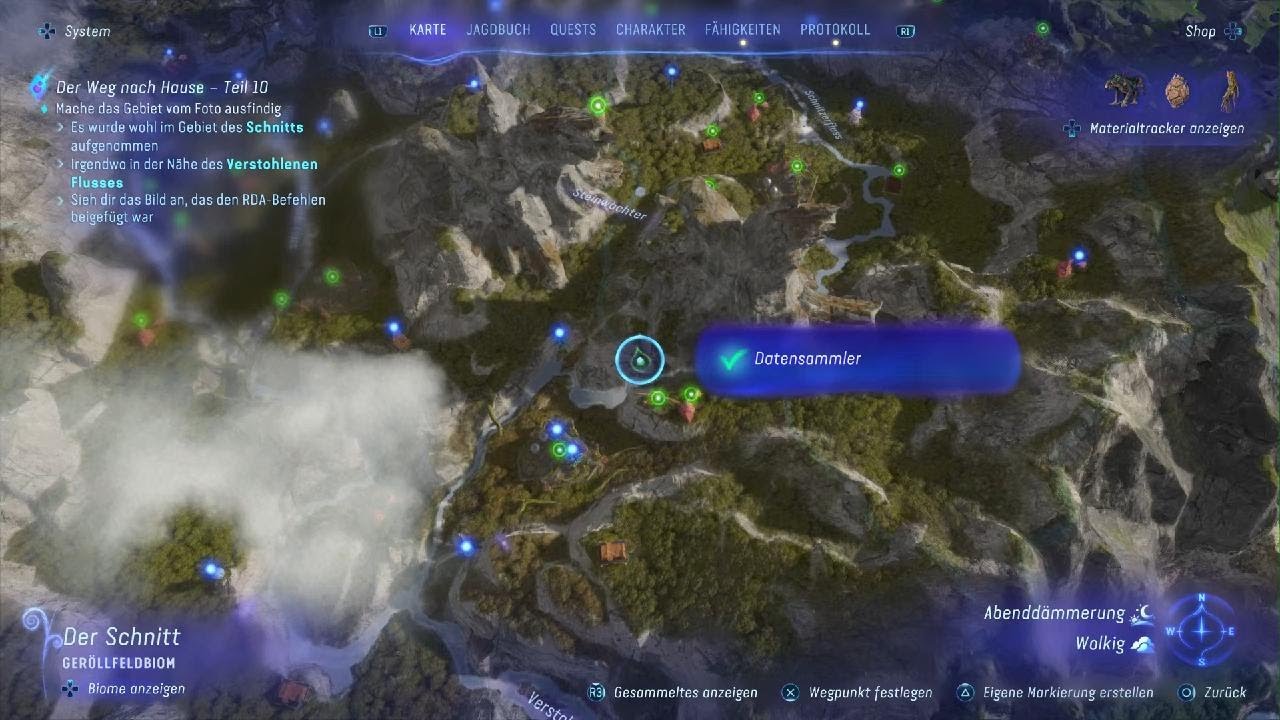 Datensammler Verhangener Wald "Das Nest" -  Avatar: Frontiers of Pandora