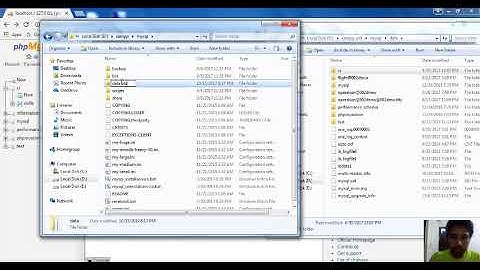 How to import databse into new xampp |   Import Database mysql/data or SQL File  New Xampp