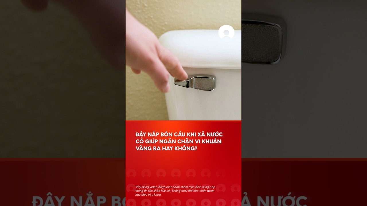 Liá»‡u báº¡n cÃ³ nÃªn Ä‘áº­y náº¯p bá»“n cáº§u khi xáº£ nÆ°á»›c?