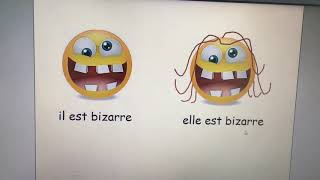 French VIDEO Describing family with adjectives Week 9
