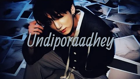 Undiporaadhey Jungkook AI Cover #bts#jk#jungkook#aicover#hindisong