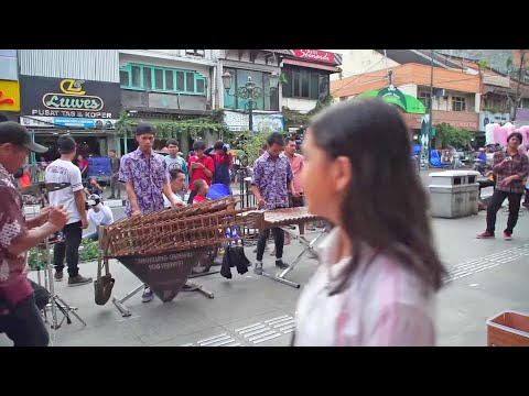 OJO NGUBER WELASE - Musik Mantap Koplo Abis - Angklung Malioboro Jogja Carehal (Mahesa)