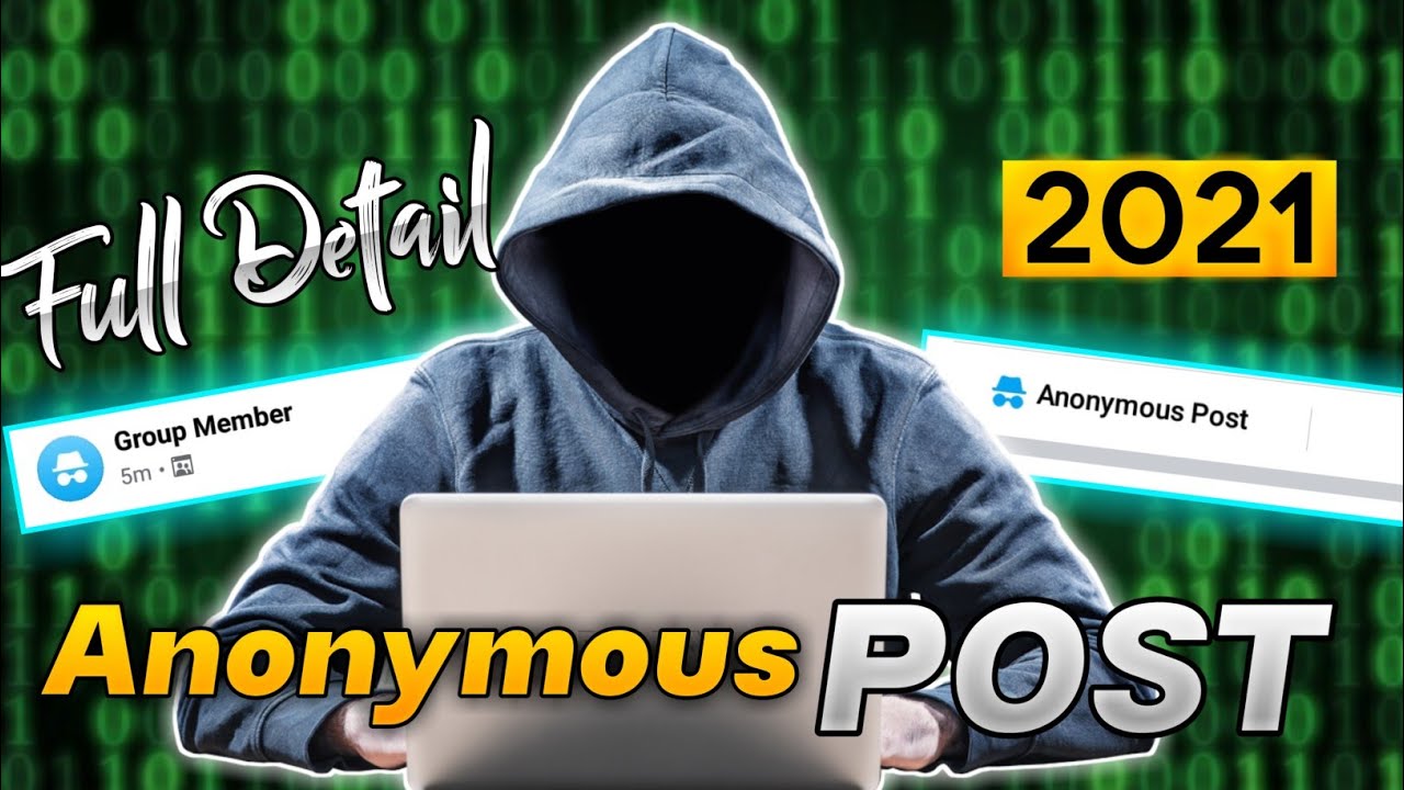 how to post anonymous in facebook group