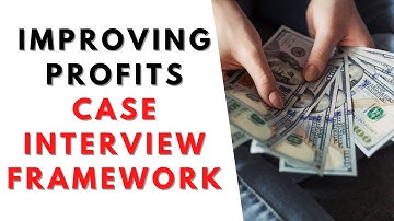 How to approach an improving profits case interview!