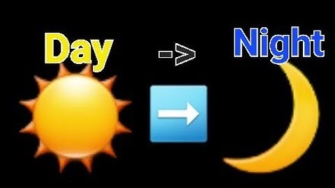 Day to night time-lapses.