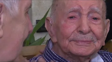 Holocaust survivor, 102, meets nephew after thinking all family died in war