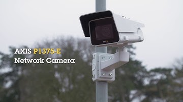 True colors in low light – AXIS P1375-E Network Cameras
