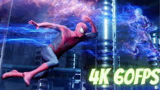The Amazing Spider Man 2  || Spider Man vs  Electro  ||  4K 60fps || full final fight scene