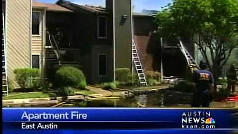 30 displaced in apartment fire - 6 pm News