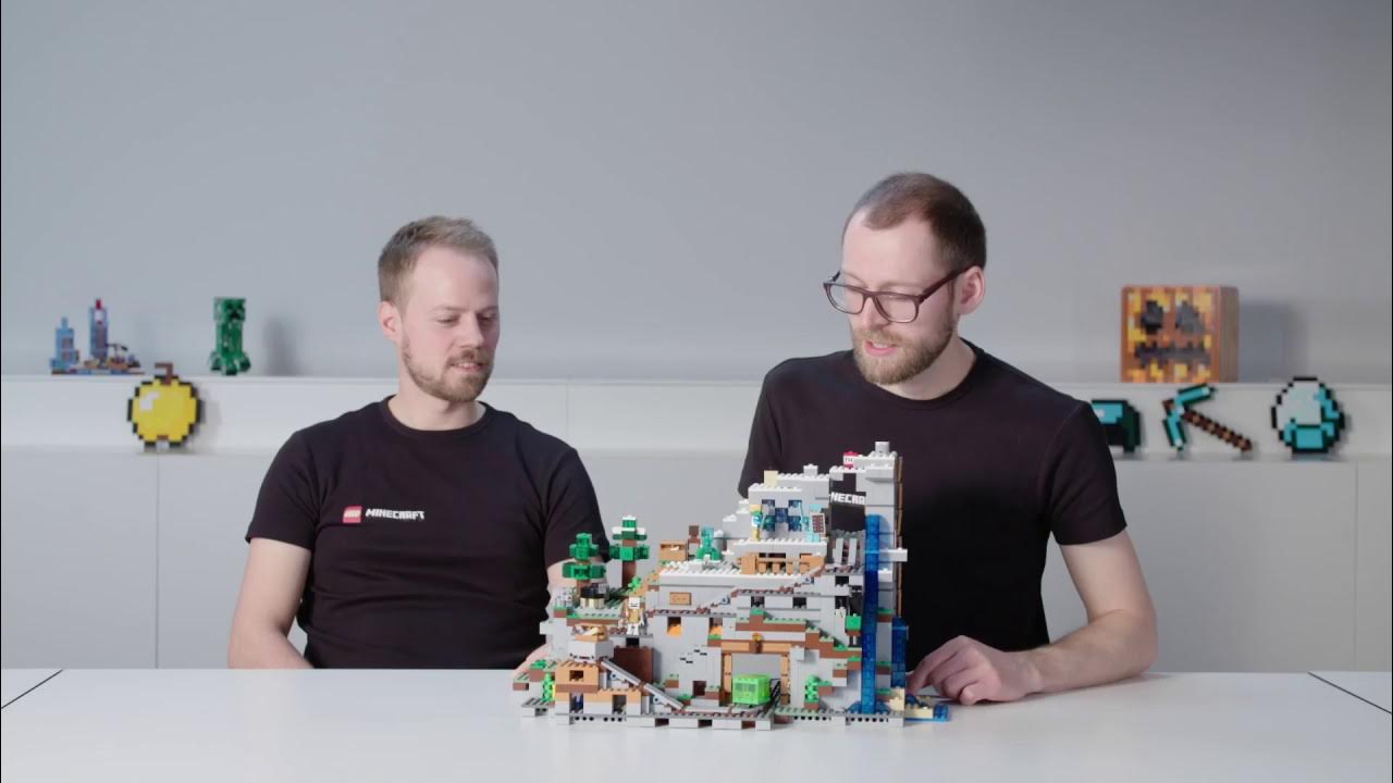The Mountain Cave - LEGO Minecraft - - LEGO Designer Video - YouTube