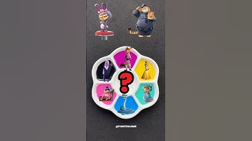 Painting Zootopia 2 Characters → Mixing Into a New Color! Can You Guess It?）（part 5）🎨❓ #colormixing