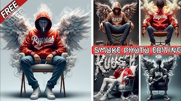 How to Create Your Own 3d smoke photo | Bing ai viarl editing bing image creator tutorial