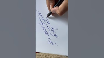 Cursive Handwriting | Creative Sharp Cursive Handwriting #handwriting #cursivewriting
