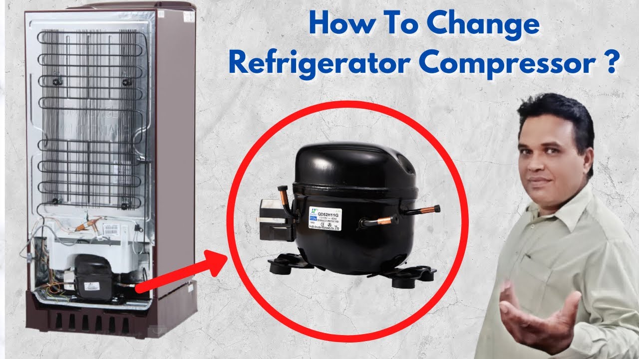 How to Replace a Refrigerator Compressor - Authorized Service