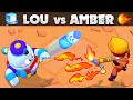 LOU vs AMBER | 🔥vs🧊 | Chromatic vs Legendary | Brawl Stars