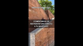 Cómo conectar comentarios de Instagram a WhatsApp automáticamente con Manychat #shorts