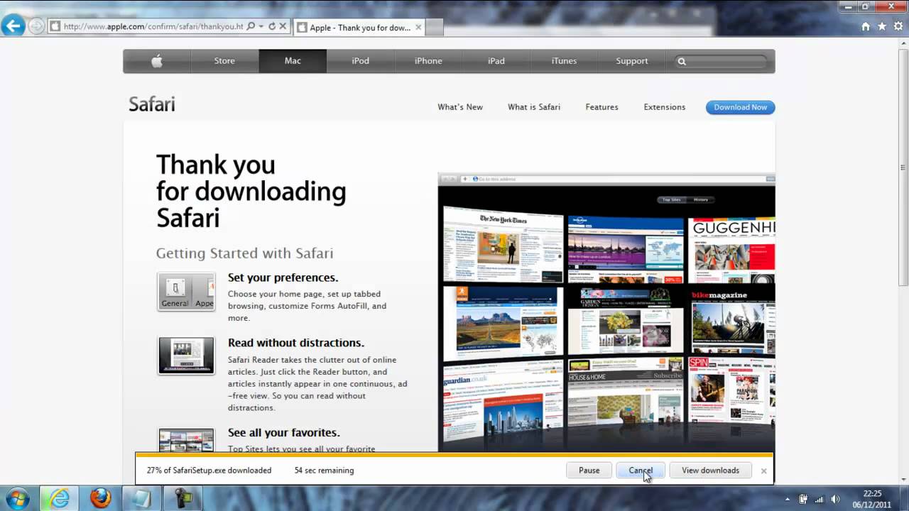 safari for windows version 5.1 7