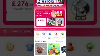 THE STARBUCKS TEDDYBEAR CUP IS A MASSIVE SCAM #recommended #tiktok #shorts #fyp #youtubeshorts