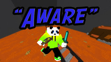 Minecraft UHC PvP 1v1 Montage - "Aware"