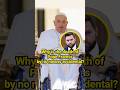 Why is the death of Pope Francis by no means accidental?  #celebrity #PopeFrancis #JDVance
