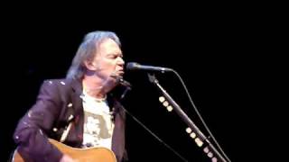 Video thumbnail of "Neil Young - Oh, Lonesome Me (Calgary October 19 2008)"