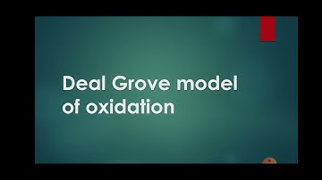 Deal grove model