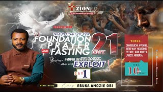 2 DAYS CRUSADE TO END 21 DAYS FOUNDATION FASTING AND PRAYER || 7TH FEB.2026 || VIGIL