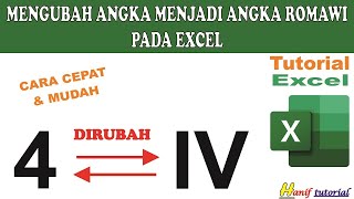 Mengubah Angka menjadi Angka Romawi Pada Excel