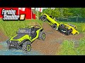 MUDDING & OFF-ROADING WITH (700HP) JEEP TRAIL CAT, BRONCO & LIFTED TRUCK! | FARMING SIMULATOR 2019