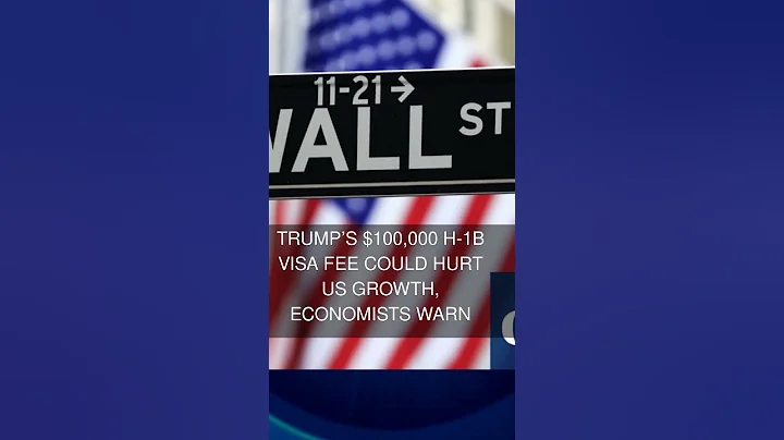 Trumps $100000 H-1B visa fee could hurt US growth economists warn