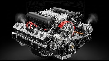 Building a Working Porsche 911 Boxer Engine Model Kit | Realistic Engine Assembly Step-by-Step