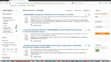 Database Instruction  - Business Source Complete