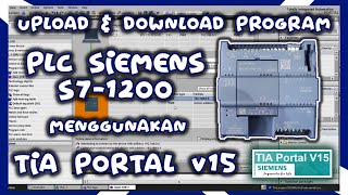 Cara Download dan Upload Program PLC SIEMENS S7-1200 menggunakan TIA PORTAL v15 | PLC SIEMENS 1211C screenshot 3