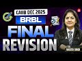 CAIIB BRBL Marathon | BRBL Final Revision | CAIIB Dec 2025 BRBL Marathon | Nikkita Singh