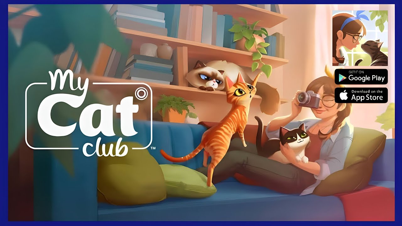 My Cat Club Gatinhos fofos: Gameplay, jogo de gatos, fotos, tags  mais(Android/IOS) JOGO NOVO GRÁTIS 